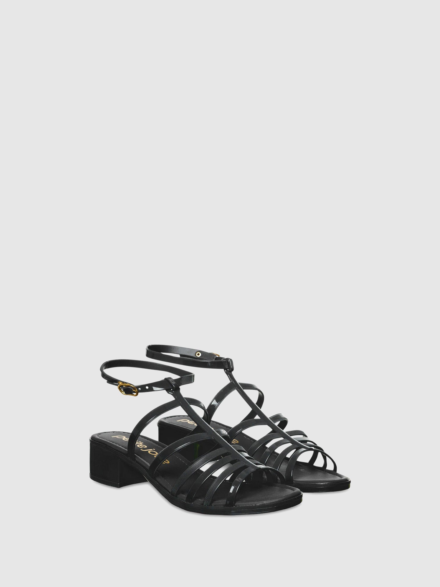 PARODI SHOES Sandálias com Tira no Tornozelo 11/4621BLACK Black